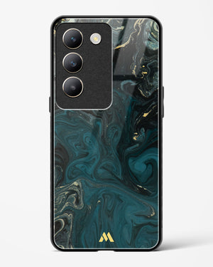 Redis Green Marble Glass Case Phone Cover (Vivo)