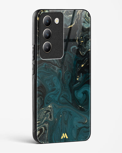 Redis Green Marble Glass Case Phone Cover (Vivo)