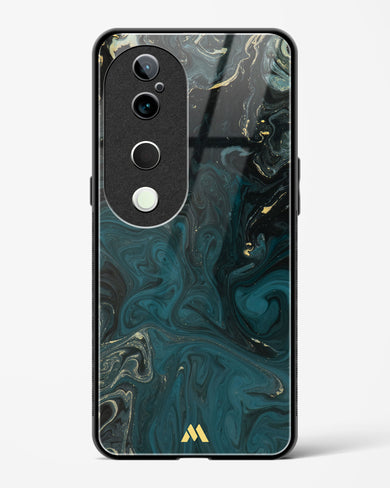Redis Green Marble Glass Case Phone Cover (Vivo)