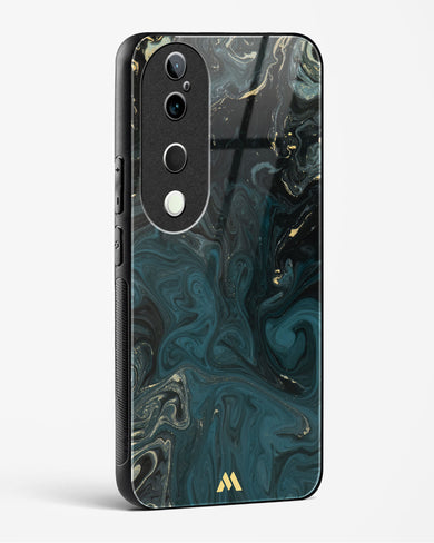 Redis Green Marble Glass Case Phone Cover (Vivo)