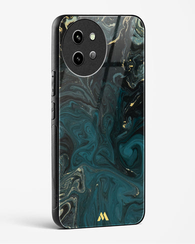 Redis Green Marble Glass Case Phone Cover (Vivo)