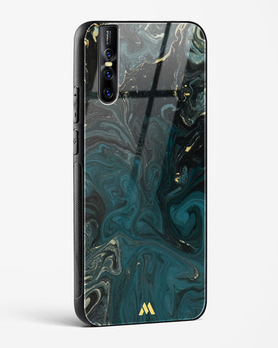 Redis Green Marble Glass Case Phone Cover (Vivo)