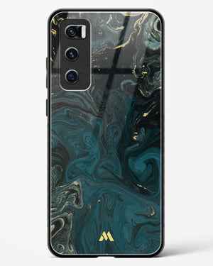 Redis Green Marble Glass Case Phone Cover-(Vivo)