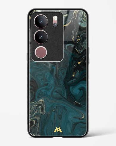 Redis Green Marble Glass Case Phone Cover (Vivo)