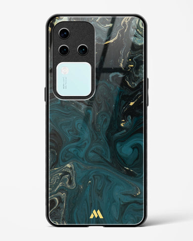 Redis Green Marble Glass Case Phone Cover (Vivo)