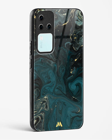 Redis Green Marble Glass Case Phone Cover (Vivo)