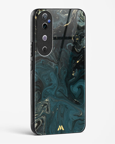 Redis Green Marble Glass Case Phone Cover (Vivo)