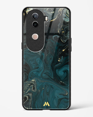 Redis Green Marble Glass Case Phone Cover (Vivo)