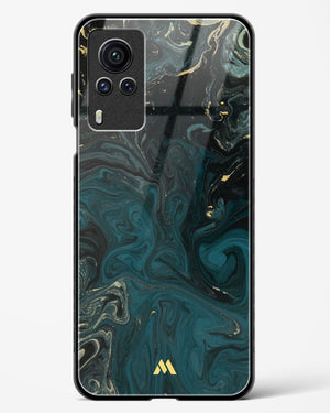 Redis Green Marble Glass Case Phone Cover-(Vivo)