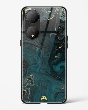 Redis Green Marble Glass Case Phone Cover (Vivo)