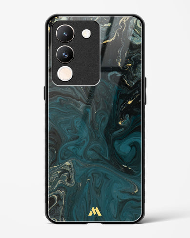 Redis Green Marble Glass Case Phone Cover (Vivo)