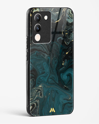 Redis Green Marble Glass Case Phone Cover (Vivo)
