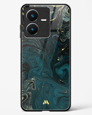 Redis Green Marble Glass Case Phone Cover-(Vivo)