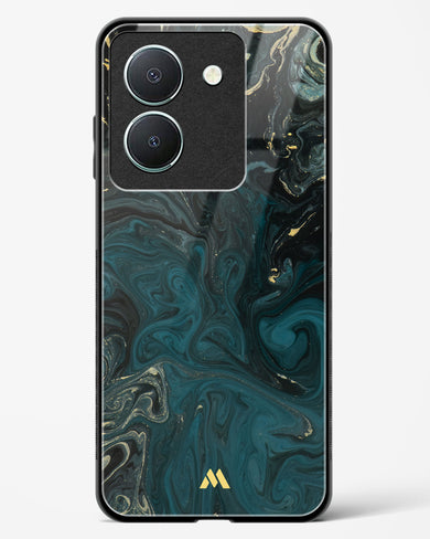 Redis Green Marble Glass Case Phone Cover-(Vivo)