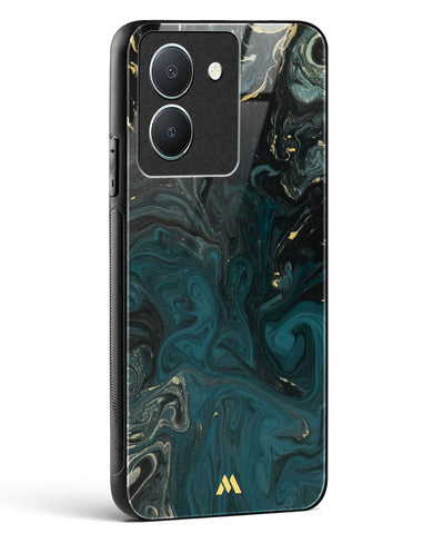 Redis Green Marble Glass Case Phone Cover-(Vivo)