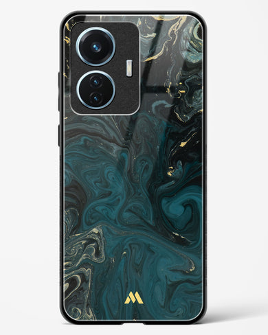 Redis Green Marble Glass Case Phone Cover (Vivo)