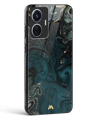 Redis Green Marble Glass Case Phone Cover (Vivo)