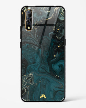 Redis Green Marble Glass Case Phone Cover-(Vivo)