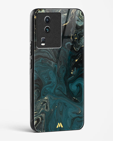 Redis Green Marble Glass Case Phone Cover-(Vivo)