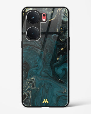Redis Green Marble Glass Case Phone Cover (Vivo)