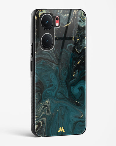 Redis Green Marble Glass Case Phone Cover (Vivo)