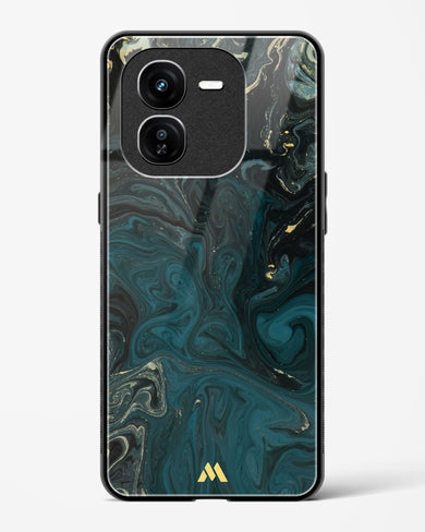 Redis Green Marble Glass Case Phone Cover (Vivo)