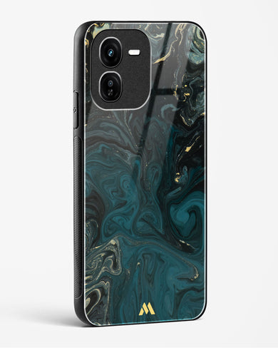 Redis Green Marble Glass Case Phone Cover (Vivo)