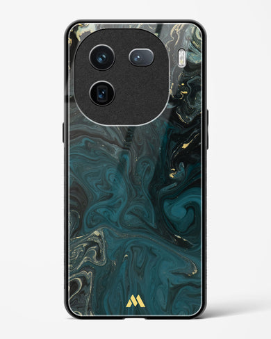 Redis Green Marble Glass Case Phone Cover-(Vivo)