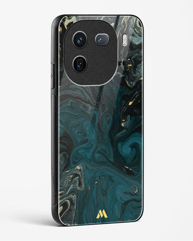 Redis Green Marble Glass Case Phone Cover-(Vivo)