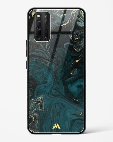 Redis Green Marble Glass Case Phone Cover-(Vivo)