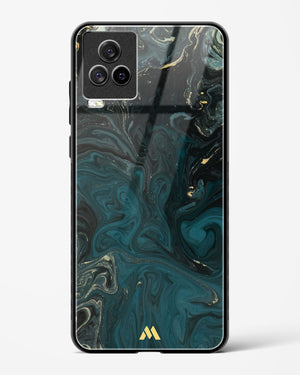 Redis Green Marble Glass Case Phone Cover-(Vivo)