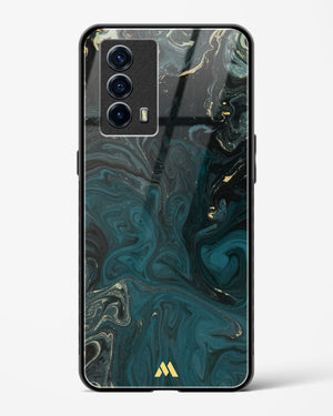 Redis Green Marble Glass Case Phone Cover-(Vivo)