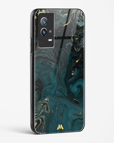 Redis Green Marble Glass Case Phone Cover-(Vivo)