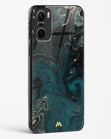 Redis Green Marble Glass Case Phone Cover-(Xiaomi)