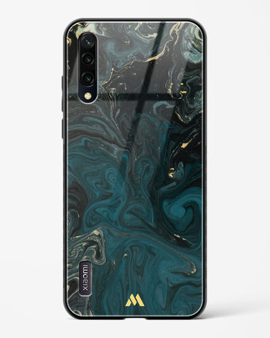 Redis Green Marble Glass Case Phone Cover-(Xiaomi)