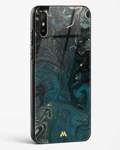 Redis Green Marble Glass Case Phone Cover-(Xiaomi)