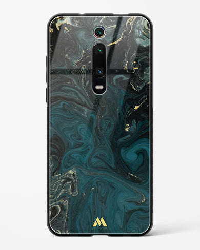 Redis Green Marble Glass Case Phone Cover-(Xiaomi)