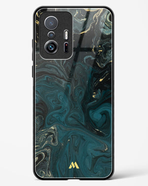 Redis Green Marble Glass Case Phone Cover-(Xiaomi)