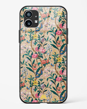 Vintage Garden Glass Case Phone Cover-(Nothing)