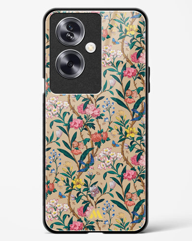 Vintage Garden Glass Case Phone Cover (Oppo)