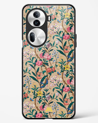 Vintage Garden Glass Case Phone Cover (Oppo)
