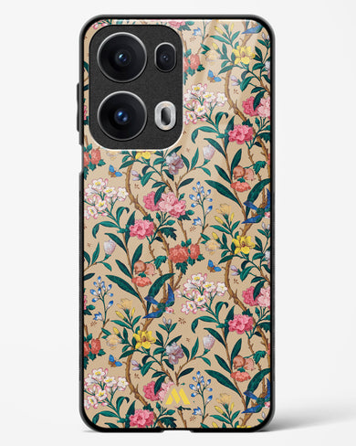 Vintage Garden Glass Case Phone Cover (Oppo)