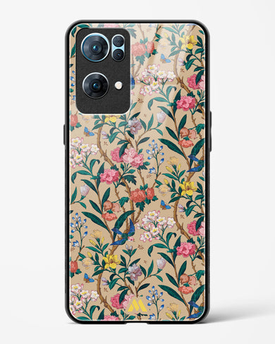Vintage Garden Glass Case Phone Cover (Oppo)
