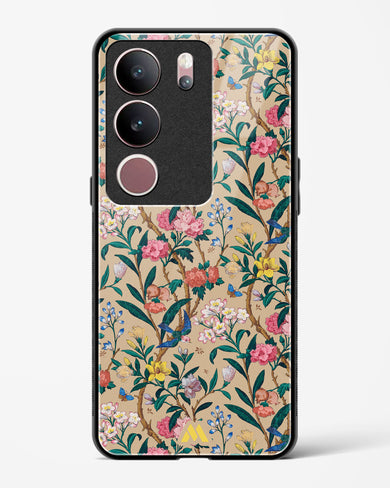 Vintage Garden Glass Case Phone Cover (Vivo)