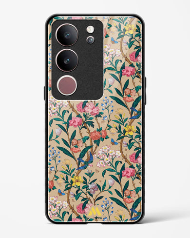 Vintage Garden Glass Case Phone Cover (Vivo)
