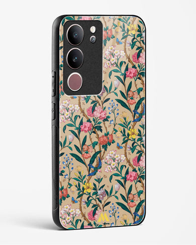 Vintage Garden Glass Case Phone Cover (Vivo)