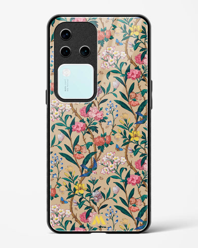 Vintage Garden Glass Case Phone Cover (Vivo)