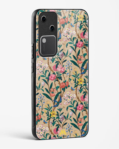 Vintage Garden Glass Case Phone Cover (Vivo)