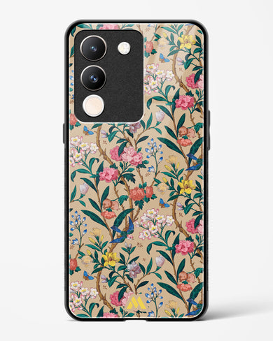 Vintage Garden Glass Case Phone Cover (Vivo)