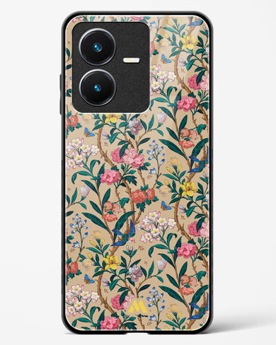 Vintage Garden Glass Case Phone Cover (Vivo)